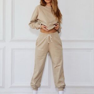 Tan + Lines Personality sweatpant